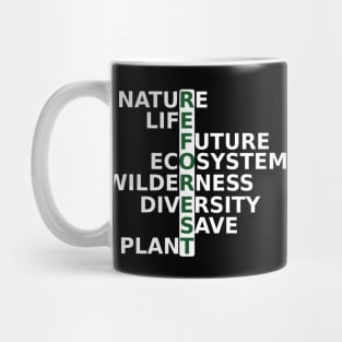 Forest and Reforestation is the Future Mug